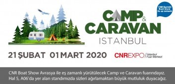 CNR AVRASYA BOAT SHOW/CAMP CARAVAN 2020 FUARI